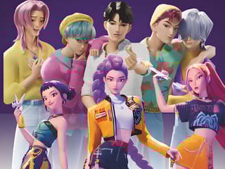 Coloring Book: Christmas Kpop Demon Hunters