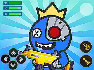 Space Survival - Rainbow Friends Monster