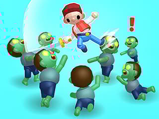 Zombie Killer Draw Puzzle